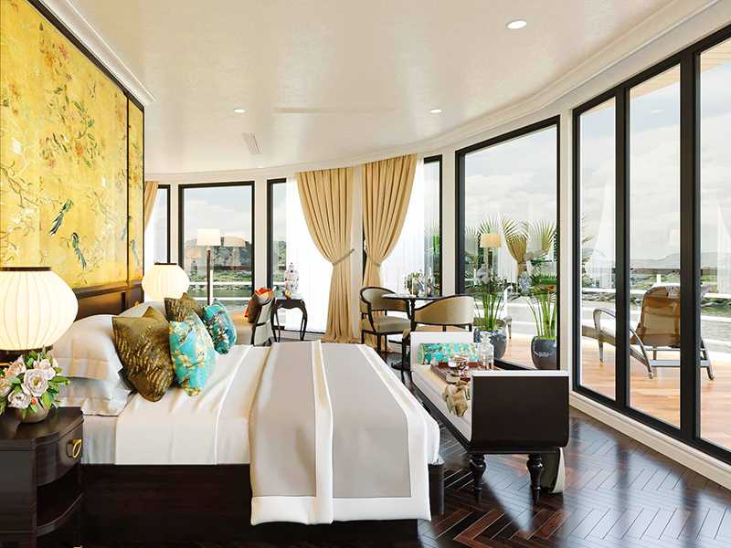 Owner Sky View Suite - 2 Pax/ Cabin (Location: 3rd deck - Private Sun Terrace)