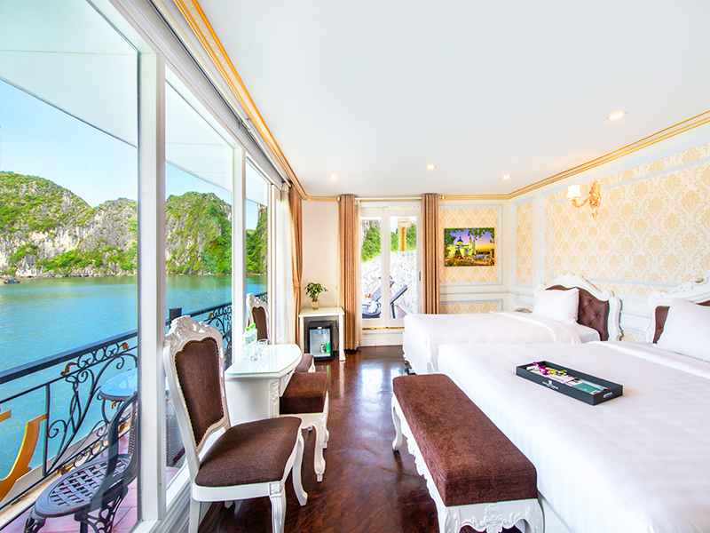 Triple Suite Balcony - 3 Pax/ Cabin (Location: 2nd deck - Private Balcony)