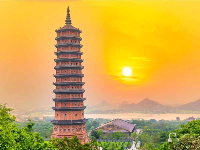 Hanoi - Ninh Binh - Bai Dinh Pagoda - Trang An - Mua Cave - 1 Day Tour