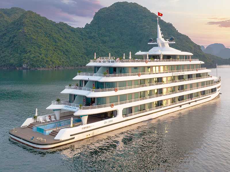 Catherine Cruise - Halong Bay Tour 2 Days 1 Night