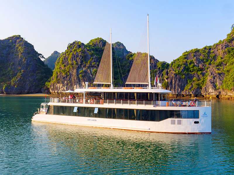 Jade Sails Cruise - Day Tours - Visit: Halong Bay & Lan Ha Bay (8-Hour Cruise)