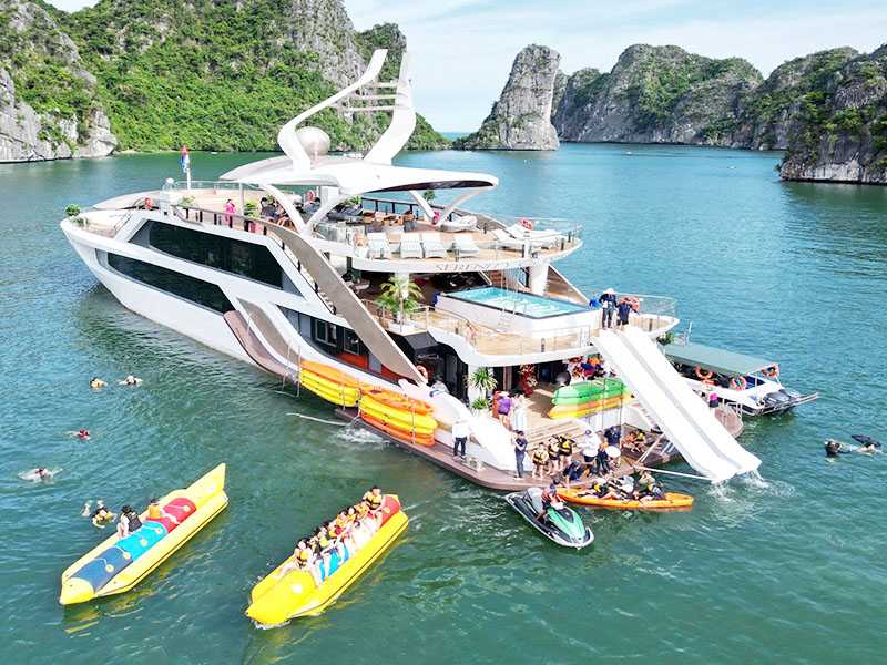 Serenity Grandeur Cruise - Halong Bay - 1 Day Tour 