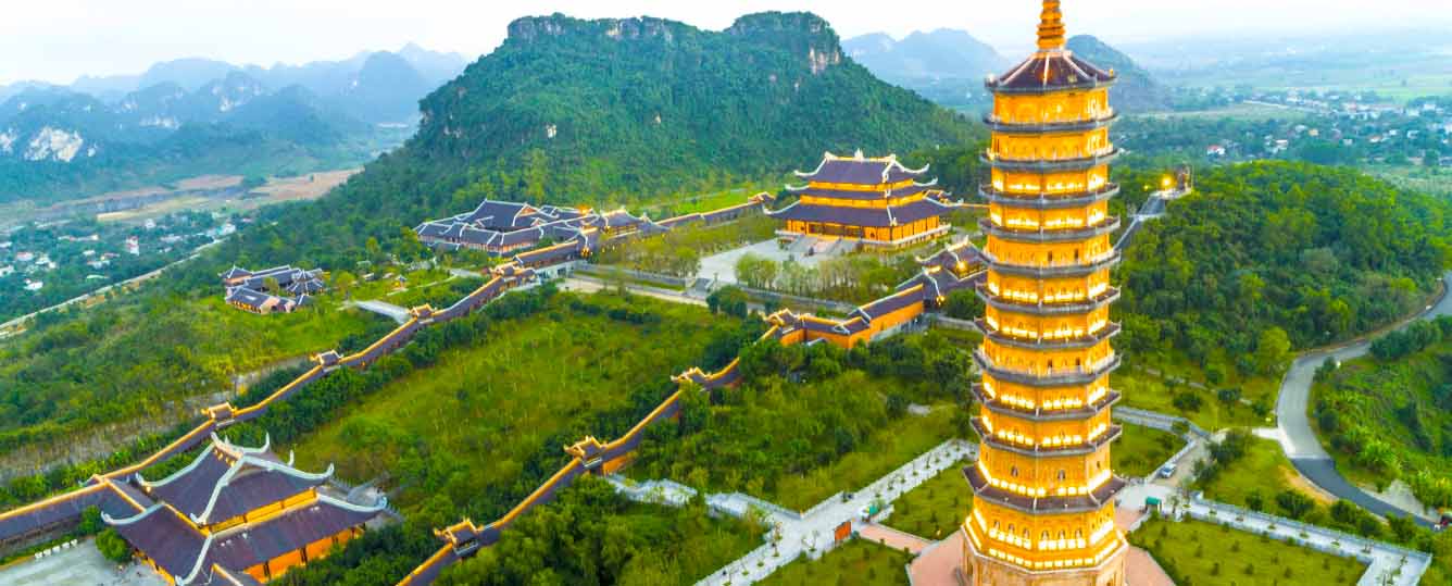 Hanoi - Ninh Binh - Bai Dinh Pagoda - Trang An - Mua Cave - 1 Day Tour