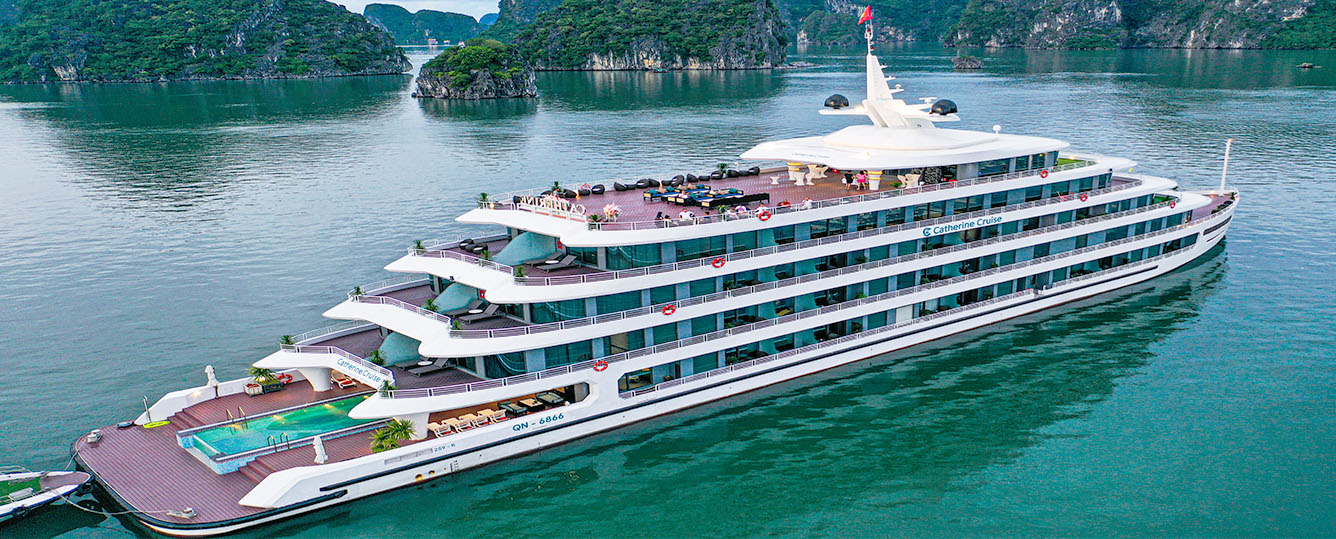 Catherine Cruise - Halong Bay Tour 2 Days 1 Night